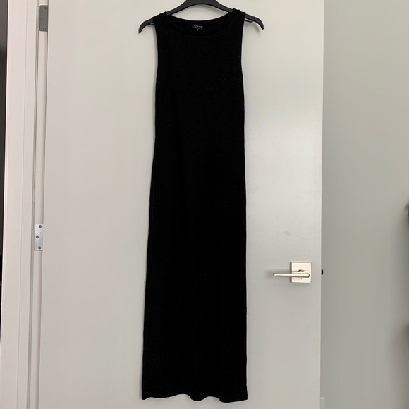Topshop Black Midi Dress - US 6, UK 10 - Picture 1 of 3